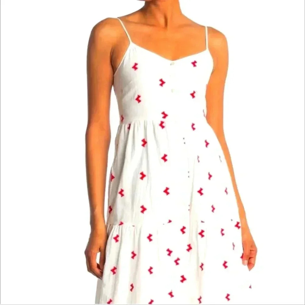 Spirit of Grace Arlaine Button Front Dress - Picture 2 of 9